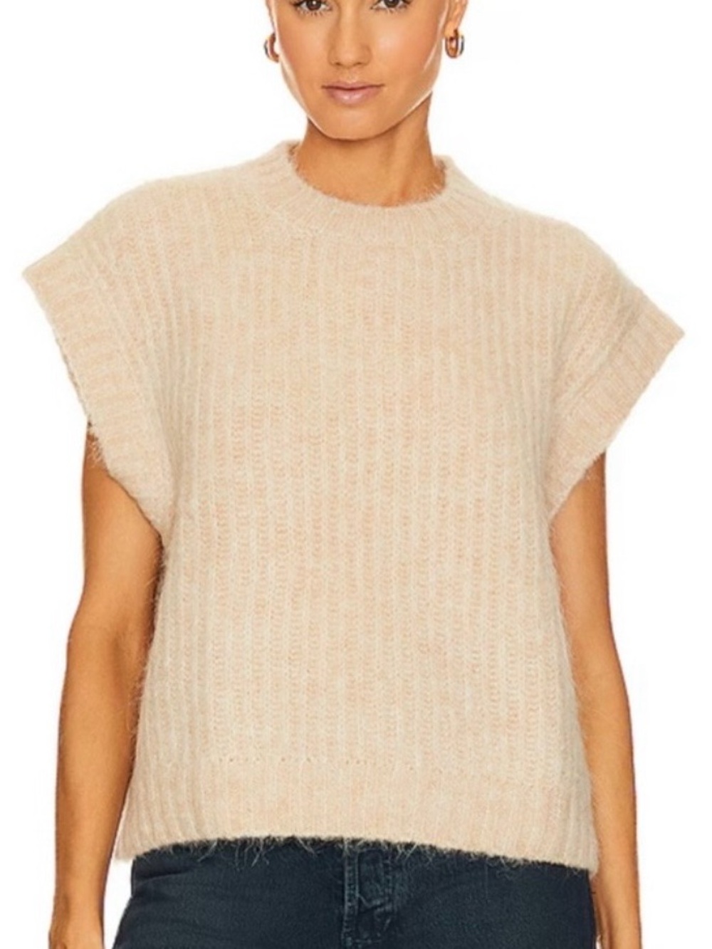 Anine Bing NWT Adam Alpaca/Wool Sweater Vest